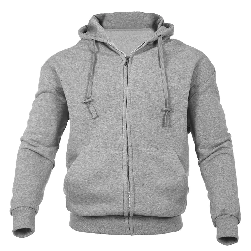 Con cappuccio per zip completo maschile